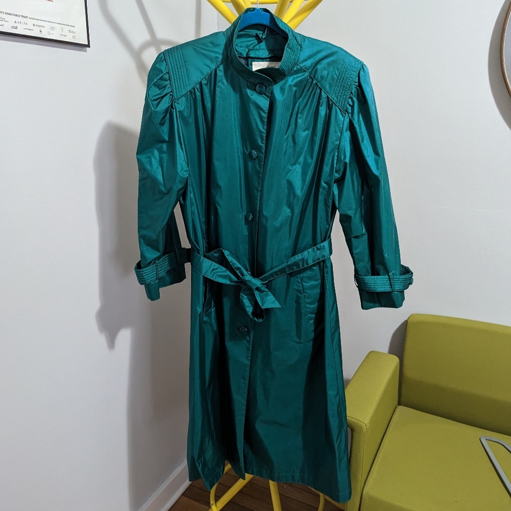 Vintage 80s Fleet Street Trench Coat